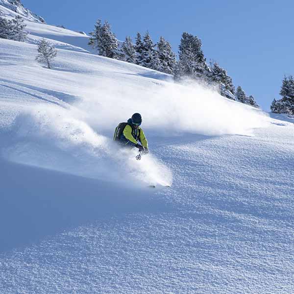 photo de freeride à Arêches-Beaufort