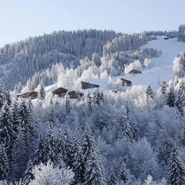 photo du village à Areches-Beaufort